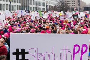 The Women's March on Washington on Jan. 21, 2017.
