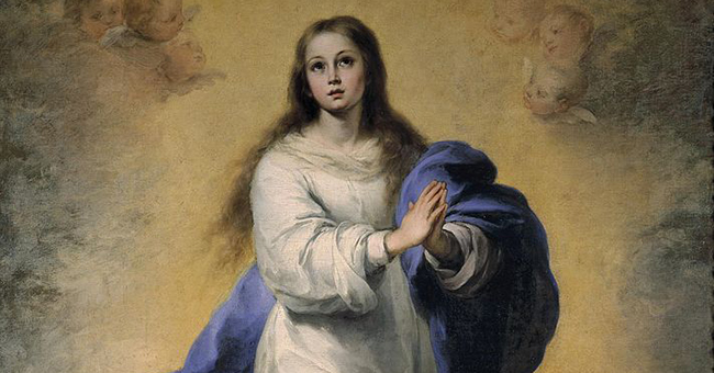 Bartolomé Esteban Murillo (1617-1682), “Inmaculada del Escorial”