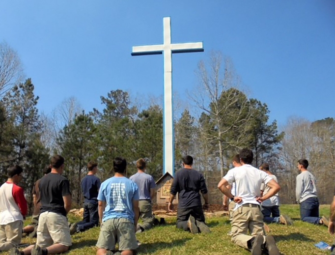 Comunità Cenacolo, a Catholic residential program for people overcoming substance abuse, located in Alabama, Florida and worldwide, is changing lives. Birmingham Bishop Robert Baker supports the effort. The Mary Immaculate Cenacolo (shown with outdoor statue) is one of three communities in St. Augustine, Florida.