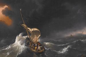 Ludolf Bakhuizen, “Christ in the Storm on the Sea of Galilee,” 1695