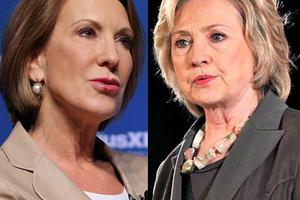 Carly Fiorina and Hillary Clinton