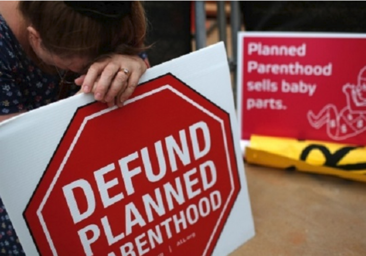 Pro-Lifer Praying