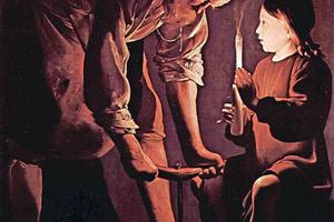 St. Joseph the Carpenter, by Georges de La Tour.