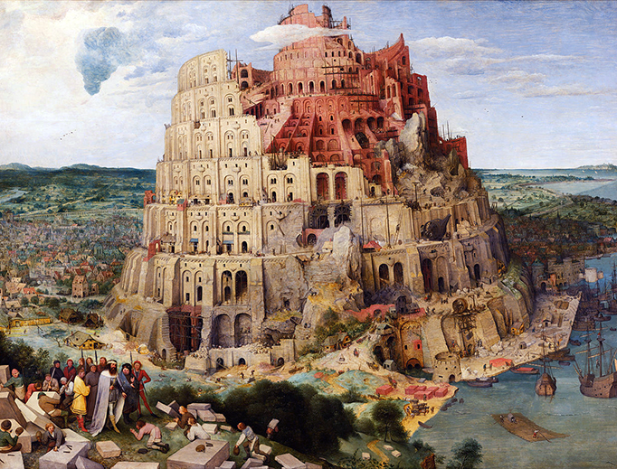 Pieter Brueghel the Elder, “The Tower of Babel”, 1563