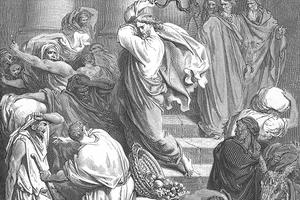 Gustav Doré (1832-1883), “The Cleansing of the Temple”