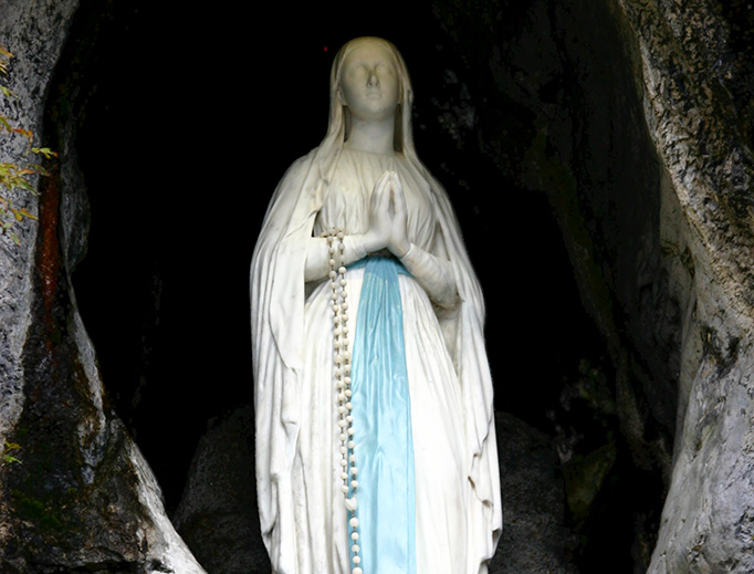 The Grotto of Lourdes
