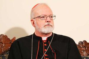 Cardinal Sean O'Malley speaks with CNA in Rome on Feb. 4, 2013. 
