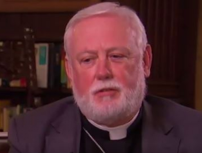 Archbishop Paul Gallagher speaks with EWTN News Nightly's Lauren Ashburn.