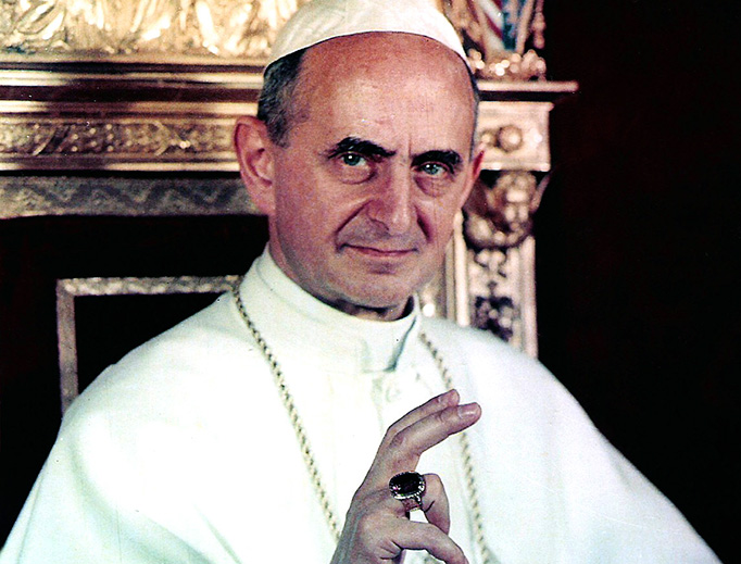 Official photo of Pope Paul VI (1963)