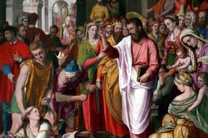 Sebastiano Vini (1530-1602), “The Miracle of St. Bartholomew”