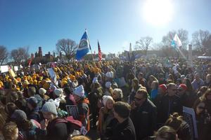 A large pro-life contingent was present at March for Life 2018; a strong turnout is also expected this year.