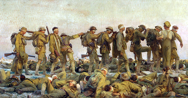 John Singer Sargent (1856–1925), "Gassed"