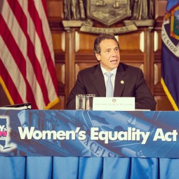 New York Gov. Andrew Cuomo introduces his Women's Equality Act June 4 in Albany, N.Y.