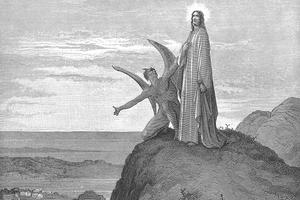 Gustav Doré (1832-1883), “The Temptation of Jesus”