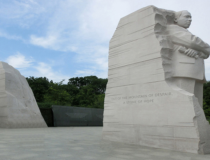 The Martin Luther King, Jr., Memorial in Washington, D.C.