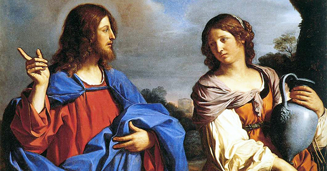 Guercino (1591-1666), “Jesus and the Samaritan Woman at the Well”