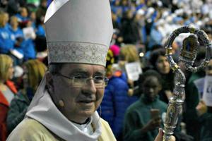 Archbishop Christophe Pierre at the Mass for Life on Jan. 18, 2019. 