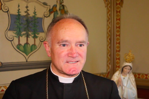 Swiss Bishop Bernard Fellay, superior general of the SSPX