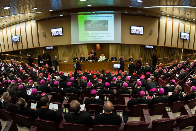 Opening session of the Synod of Bishops, Oct. 6, 2014. 