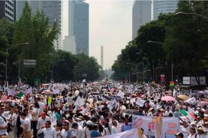 March for the Family in Mexico on Sept. 24.