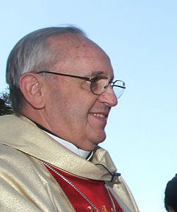Then-Cardinal Jorge Mario Bergoglio