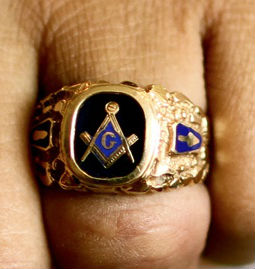 Freemason ring