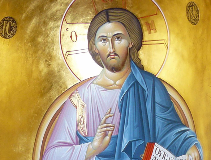 Christ Pantocrator, Holy Trinity Monastery, Meteora, Greece