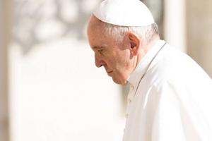 Pope Francis in St. Peter's Square March 14, 2018. 