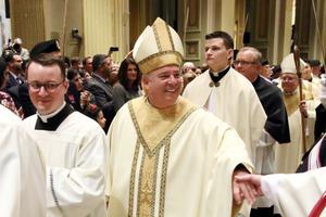 Archbishop Nelson Perez during his installation Mass, Philadelphia. 