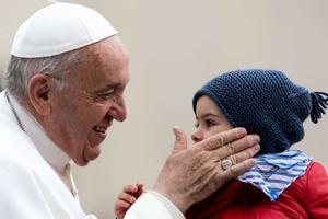 Pope Francis during his General Audience in St. Peter's Square, May 15, 2019. 