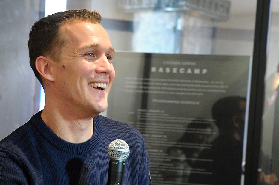 Colin O'Brady attends The Art Of Adventure at Canada Goose Basecamp on Jan. 24, 2020, in Park City, Utah.