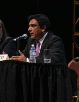 Paul Bhatti speaks at the New York Encounter.