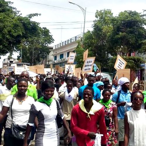 Pro-Life March in Accra Pro-Life March in Accra