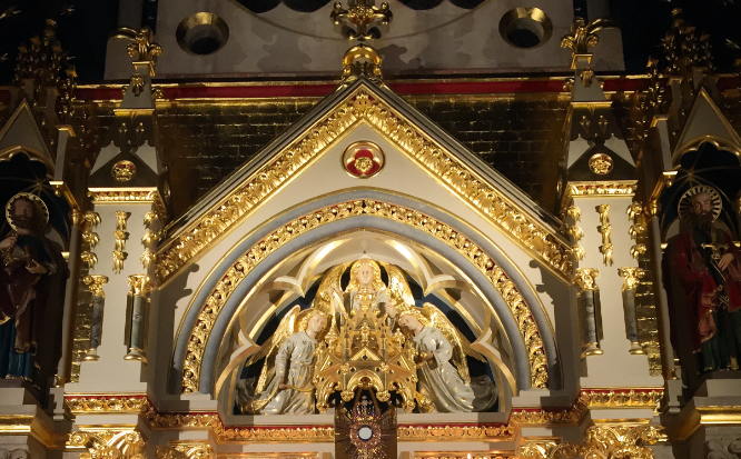Tabernacle at Corpus Christi Maiden Lane