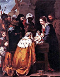 'Adoration of the Magi' by Bartolomé Esteban Murillo