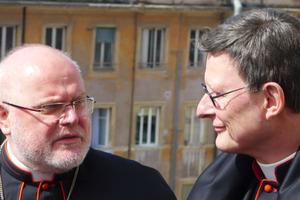 Cardinal Reinhard Marx of Munich and Freising favors intercommunion for Protestant spouses of Catholics and Cardinal Rainer Woelki of Cologne opposes it.