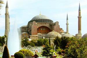 The Hagia Sophia museum in Istanbul.