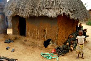 A young boy stands in front of a simple mud hut in a village in the Diocese of Chinhoyi, in Zimbabwe.
A young boy stands in front of a simple mud hut in a village in the Diocese of Chinhoyi, in Zimbabwe.