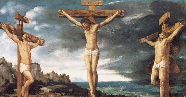 Giovanni Gerolamo Savoldo, "Christ on the Cross" (c. 1515)
