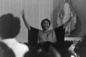 Sister Thea Bowman was committed to her faith, which she embraced as a 9-year-old and lived as a religious. 
