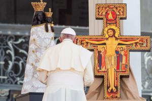 Pope Francis, shown during a gathering of Italian youth in St. Peter’s Square Aug. 12, issued an Aug. 20 letter to the People of God on the clerical scandals. 