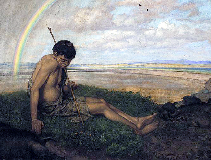 Hans Thoma, “The Prodigal Son” (1885)