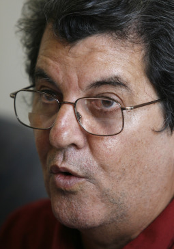 Dissident and head of the Varela Project Oswaldo Pay&#225; addresses the foreign media at his home in Havana Nov. 22, 2007.