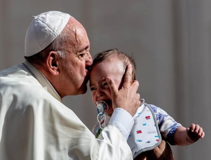 Pope Francis in St. Peter's Square June 12, 2019. 