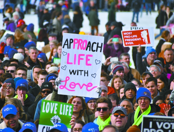 On Jan. 24, as tens of thousands of people came to support the unborn, President Donald Trump addressed the pro-life crowd at the March for Life in Washington.

