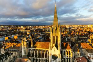 The Church of Notre Dame, a Gothic architectural masterpiece of the 13th century, in Dijon, France, was vandalized earlier this year, part of a disturbing, growing trend. 