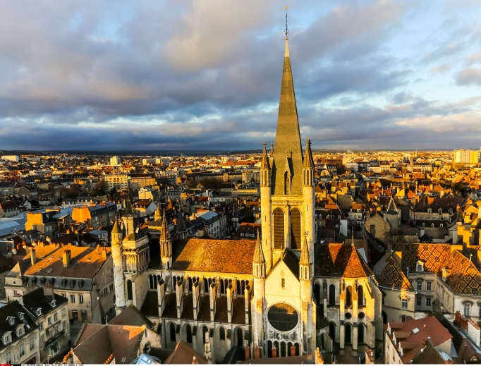 The Church of Notre Dame, a Gothic architectural masterpiece of the 13th century, in Dijon, France, was vandalized earlier this year, part of a disturbing, growing trend. 