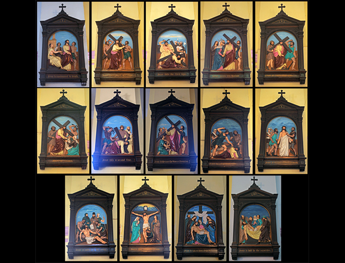 The 14 Stations of the Cross depict 14 more good reasons to abandon the tired philosophy of deism.