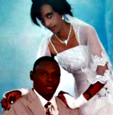 Meriam Ibrahim is pictured in this undated image with her husband, Daniel Wani.