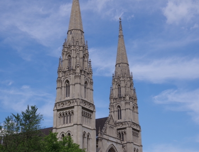 Saint Paul Cathedral in Pittsburgh. 